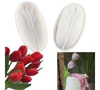 MINFEIDMS Tulip Petal Veiner Fondant Moulds Tulip Flower Veining Silicone Mould for Cake Decorating Sugar Craft Cupcake Topper Chocolate Candy Polymer Clay Gum Paste