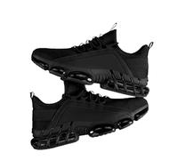 Minfit, Minfit/Tryminfit Shoes, Mens Lightweight Breathable Low-TopShoes Sneakers, Mesh Anti-Slip Orthopedic Running Sneakers (Black,6.5)