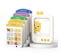 MING XAIO Talking Flash Cards, with 700+ Words, Stories, Songs & Science Learning, Montessori Educational Toy for 3 4 5 6 Year Old Toddlers, Speech Therapy Gift for Boys and Girls with Autism