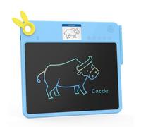 MING XIAO LCD Writing Tablet for Kids - 13.5'' Drawing Pad with 2.8'' Color Screen, 100 Practice Drawings, Early Learning, Math Games - Educational Gift for 3 4 5 6 7 Year Old Boys Girls, Doodle Board