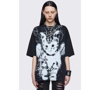 Minga London - Sweet Soul Black - T-Shirt - black - L - 100% Cotton L