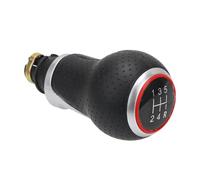 Mingbereit Gear Shift Knob Automotive Accessories Car Gear Shift Knob for A4 B6 B7 B8 for A6 S4 8K for A5 8T for Q5 8R S 12mm 5/6 Speeds Stick Shifter(Red 5 Gear R)