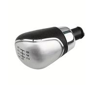 Mingbereit Gear Shift Knob Car Gear Shift Knob Handball 5/6 Speed for Fiesta MK7 2008-2013 for Focus MK2/FL 2008-2011 Stick Shifter(5 Speed Silver)