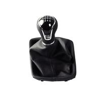 Mingbereit Gear Shift Knob for Seat for Leon III MK3 2012-2020 LHD with Shifter Level Stick Gaiter Boot Dust Cover 5/6 Speed Stick Shifter(6 Speed Black)