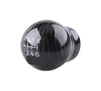 Mingbereit Gear Shift Knob Lever Handle Ball Carbon Fiber Racing Shift Knob for Toyota for GT86 for GR86 BRZ STI Auto Parts Stick Shifter