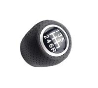 Mingbereit Gear Shift Knob Shfiter Lever Handball 5 6 Speed Car Shift Knob for Fiat for Grande for Punto ForEVO for Punto 2012 Stick Shifter(6 Speed with Hole)