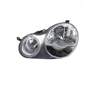 Mingbereit Headlight For Polo 2002 2003 2004 2005 Car Headlamp Headlight Assembly Front Whole Auto Light Assembly Front Headlights(1 Pcs Left Side,With Lamp)