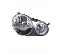 Mingbereit Headlight For Polo 2002 2003 2004 2005 Car Headlamp Headlight Assembly Front Whole Auto Light Assembly Front Headlights(1 Pcs Right Side,With Lamp)