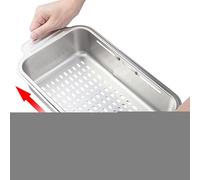 Mingchengheng Extend Kitchen Sink Drain Basket - Over The Sink Dish Drying Rack for Kitchen - Expandable Colander Stopper Strainers for Food Vegetable Storage Washing Home Counter Bathroom