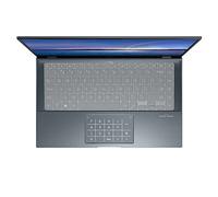 MiNGFi Silicone Keyboard Cover for ASUS E410 L410 VivoBook S14 S435 S433 M433 M413 X413 K413 Flip TM420 TP470 ZenBook Q407IQ UX435EG - Transparent