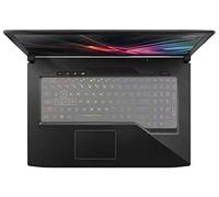 MiNGFi Silicone Keyboard Cover for ASUS TUF Gaming FX503 FX504 FX505 FX705 ROG Strix GL503 GL504 GL703 GL704 - Transparent
