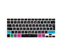 MiNGFi Silicone Logic Pro X shortcuts Keyboard Cover for MacBook Pro 13" A1278/A1425/A1502(2008-2017) Air 13" A1369/A1466(2010-2017) Pro 15" A1398/A1286(2008-2015) Pro 17" A1297(2011) EU/ISO Layout