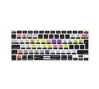 MiNGFi Silicone OSX shortcuts Keyboard Cover for MacBook Pro 13" A1278 A1425 A1502 (2008-2017), Air 13" A1369 A1466 (2010-2017), Pro 15" A1398 A1286 (2008-2015), Pro 17" A1297 (2011) EU/ISO Layout