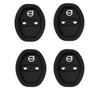 MINGFU 4 PCS Car Door Lock Cover Protector for Volvo XC90 2025, Car Door Lock Protection Cover Anti-Corrosion Automotive Interior Accessories
