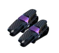 MINGFU Car Sunglasses Holder Clip for Chevrolet Suburban 2025,Car Visor Clip Auto Sunglass Holder Multifunctional Practical Glasses Clip,Purple-2 Stück