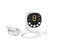 Mingfuxin Adjustable Electric Nasal Aspirator for Newborns, Gentle Baby Nose Mucus Cleaner with Soothing Music & Inbuilt Light, Includes Two Interchangeable Silicone Tips