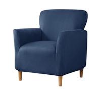 Mingfuxin Velvet Armchair Sofa Covers, Stretch Banquet Tub Chair Covers Slipcovers, Removable Bucket Sofa Couch Cushion Covers for Living Room Home Decoration Furniture Protector