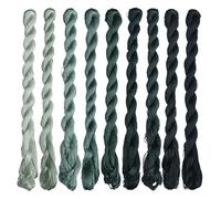 MINGGUXIUYI Natural 100% Silk Thread Handmade Embroidery Thread Floss (43)