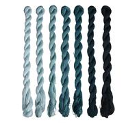 MINGGUXIUYI Natural 100% Silk Thread Handmade Embroidery Thread Floss (49)