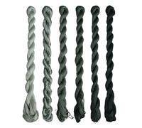 MINGGUXIUYI Natural 100% Silk Thread Handmade Embroidery Thread Floss 660 Metres 6 Colors(40)