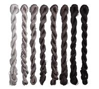 MINGGUXIUYI Natural 100% Silk Thread, Handmade Embroidery Thread, Silk Embroidery Thread 880 Metres, 8 Colors (82)