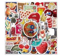 MINGJIAOSM-100 American Retro European and American Ins Objects Mobile Phone Case Laptop Decoration DIY Creative Waterproof Stickers