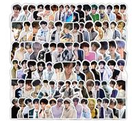 MINGJIAOSM-100 Sheets of True Source Stickers, Domestic Entertainment Star Decoration, Decoration, Water Glass, Mobile Phone case, Handbook Sticker