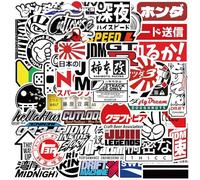 MINGJIAOSM-50 Japanese Street Harajuku Graffiti Stickers Decorated Guitar Notebook Suitcase DIY Waterproof