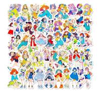 MINGJIAOSM-50 Two-Dimensional Anime Cartoon Beautiful Girl Stickers Japanese loli Stickers DIY Stickers
