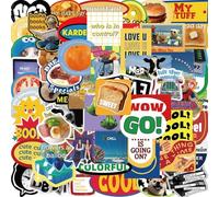 MINGJIAOSM-60 Pieces European American Sweet Asian Vintage Graffiti Stickers Decoration Guitar Notebook Luggage DIY Waterproof