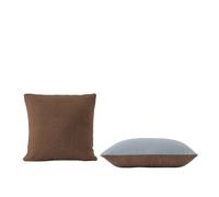 Mingle Cushion 45x45 Copper Brown/Light Blue