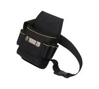MINGLEA Adjustable Magnetic Tool Belt with 6 Pockets for Electricians Carpenters Portable Oxfords Fabric Tool Pouch