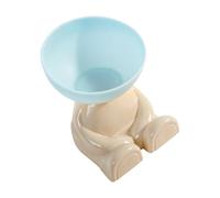 MINGLEA Ergonomic Cats Bowl with 15 Degree Tilt Angles and Stable Base for Comfortable Feeding Food Feeding Basin
