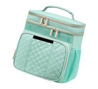 MINGLEA Multifunctional Travel Toiletry Bag Large Capacity Storage Container with Multi Compartments Bath Hanging Bag Toil, Green, Mass Beauty