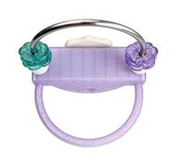 MINGLEA Parrots Perch Stand Chew Toy with Flower Design for Small Bird Interactive Play and Cage Exercise Entertainment Activity