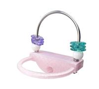 MINGLEA Parrots Perch Stand Chew Toy with Flower Design for Small Bird Interactive Play and Cage Exercise Entertainment Activity