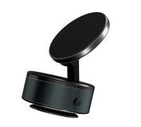 MINGLEA Secure Car Vent Phone Bracket Foldable 360 Degree, Tin Color | Adjustable Viewing Angles Supports Various Smartphones with Strong Grip for Navigation and Safe Driving