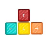 MINGLEA Texture Tactility Backlit keycaps WASD Arrows Key Replacement for G813 G913 G913TKL Mechanical Keyboard