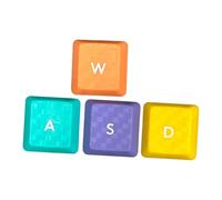 MINGLEA Texture Tactility Backlit keycaps WASD Arrows Key Replacement for G813 G913 G913TKL Mechanical Keyboard