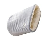 MINGLEA Warm Cats Cave Bed Plush Liners Cats Nest for Winter Comfortable Bucket Shape Sleep Bag for Cats Cold Weather