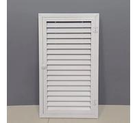 Minglez 28x37 26x39 26x28 inch Louvered Access Panel for Drywall, Large Vents Access Door Inspection Hatch with Handle, Wall Hole Cover for Plumbing(32x26in/80x65cm)