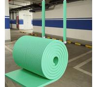 Minglez Anti Slip Pole Padding Wrap Roll, Self Adhesive Garage Wall Guard Strip for Corner, Wall Bumper Protector for Basketball/Dancing Pole(Green)