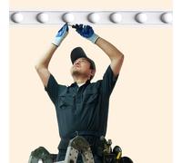 Minglez Coving for Ceilings Dado Rail Timber Edging Trim Wall Panelling Self Adhesive, 3D Crown Molding Foam for Ceiling/Kitchen/Door Trim, Mirror Framing Kit for Bathroom(Style A)