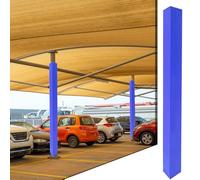 Minglez Foam Garage Pole Padding Wrap Around Square, 36 47 60 72 inch Basketball Hoop Protective Cover for Basement, Gym Pole Pad for Horses(H:47"/119cm,5x5in/13x13cm)
