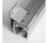 Minglez Sliding Door Kit 3pcs Side Mount Accessories for Sliding Door Track