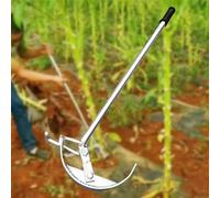 Minglez Small Size Sapling Puller for Tree Root Remover, Leverage Extraction Lifter Tool for Wood Post and Stump Pole, Broken Fence Post Removal Equipment