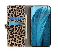 MingMing Wallet Case for Samsung Galaxy A52 5G Flip Case Leather Wallet Card Cover Compatible with Samsung Galaxy A52 5G (Leopard print)