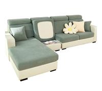 MINGPINHUIUS Sofa Seat, Cushion Cover, Stretch Sofa Cover, Universal Elastic Sofa Seat Cover, Non-Slip Sofa Cover Protective Cover for Sofa Cushion L-Shaped Chaise Lounge Furniture Protection
