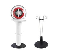 MingQiEven K-pop Lightstick Stand, Compatible with Official Glow Sticks, Black, Pack of 2
