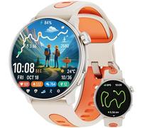 Mingtawn Smart Watch for Men Women GPS, 1.43'' AMOLED Smartwatch with Compass/Barometer/Altimeter 100+ Sports Fitness Tracker with Health Monitor for Android iOS 3ATM Waterproof Answer/Make Call